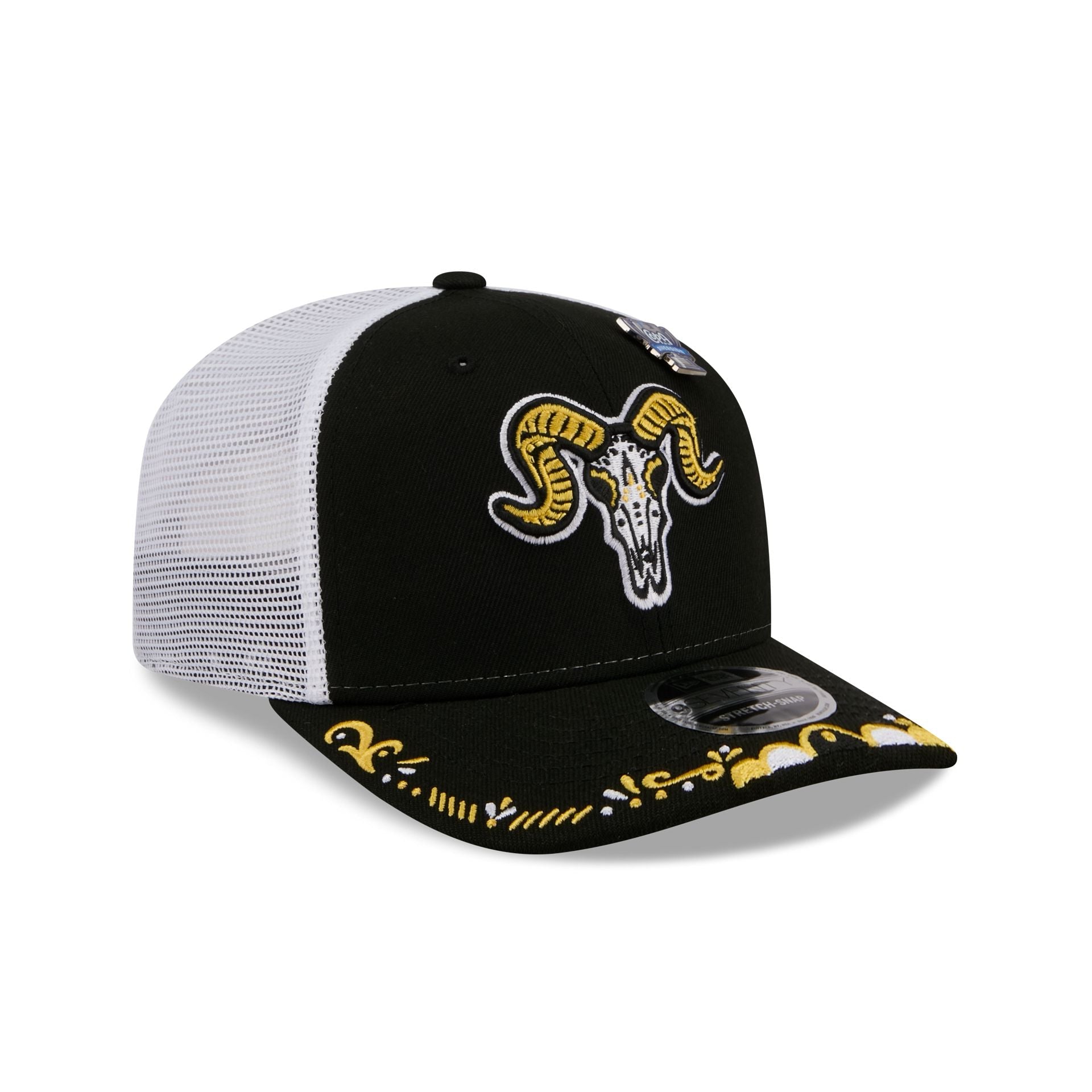 Hartford Yard Goats 2026 Copa de la Diversi��n 9SEVENTY Trucker Hat