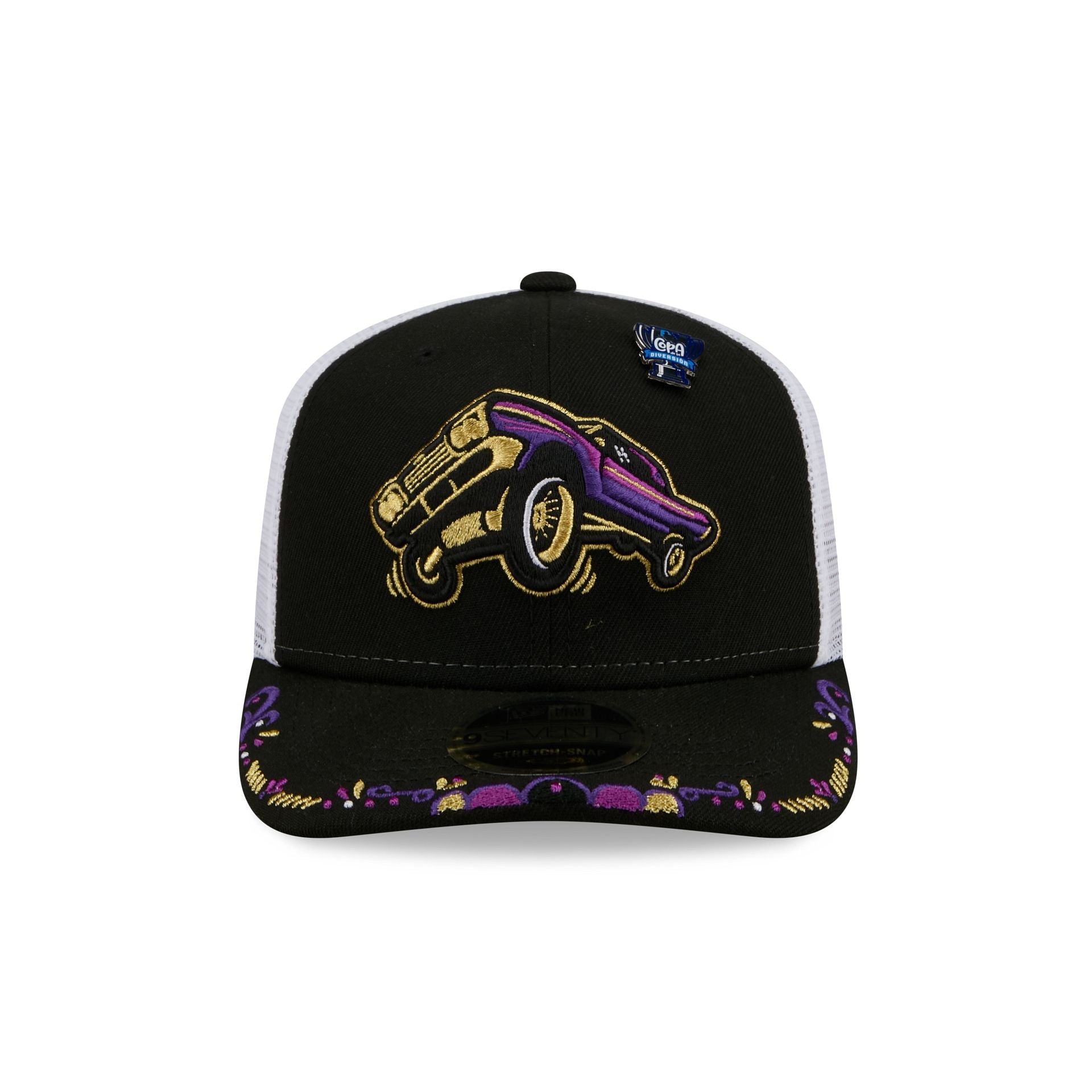 Fresno Grizzlies 2026 Copa de la Diversi��n 9SEVENTY Trucker Hat
