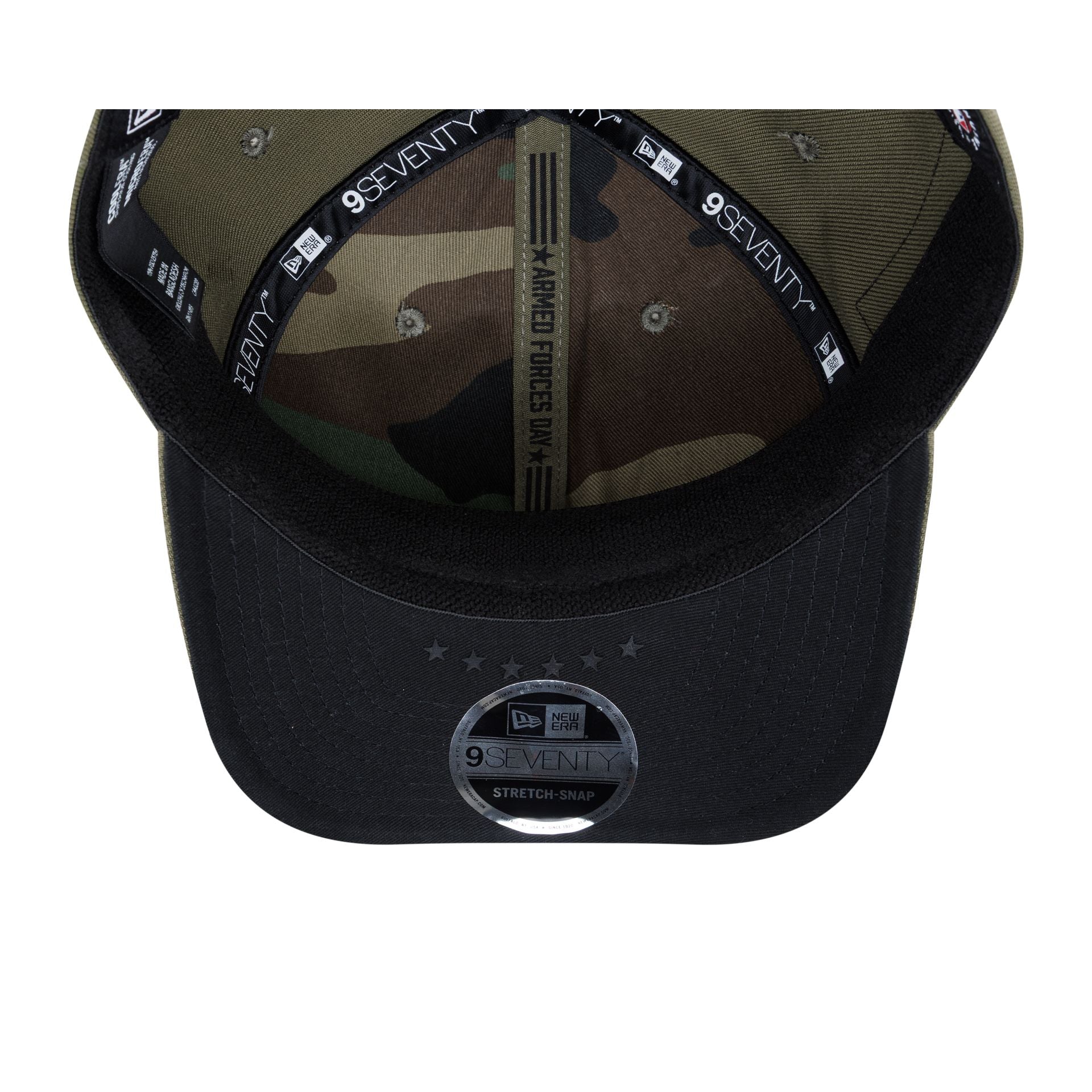 Pittsburgh Pirates Armed Forces Day 2026 9SEVENTY Stretch-Snap Hat