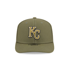 Kansas City Royals Armed Forces Day 2026 9SEVENTY Stretch-Snap Hat
