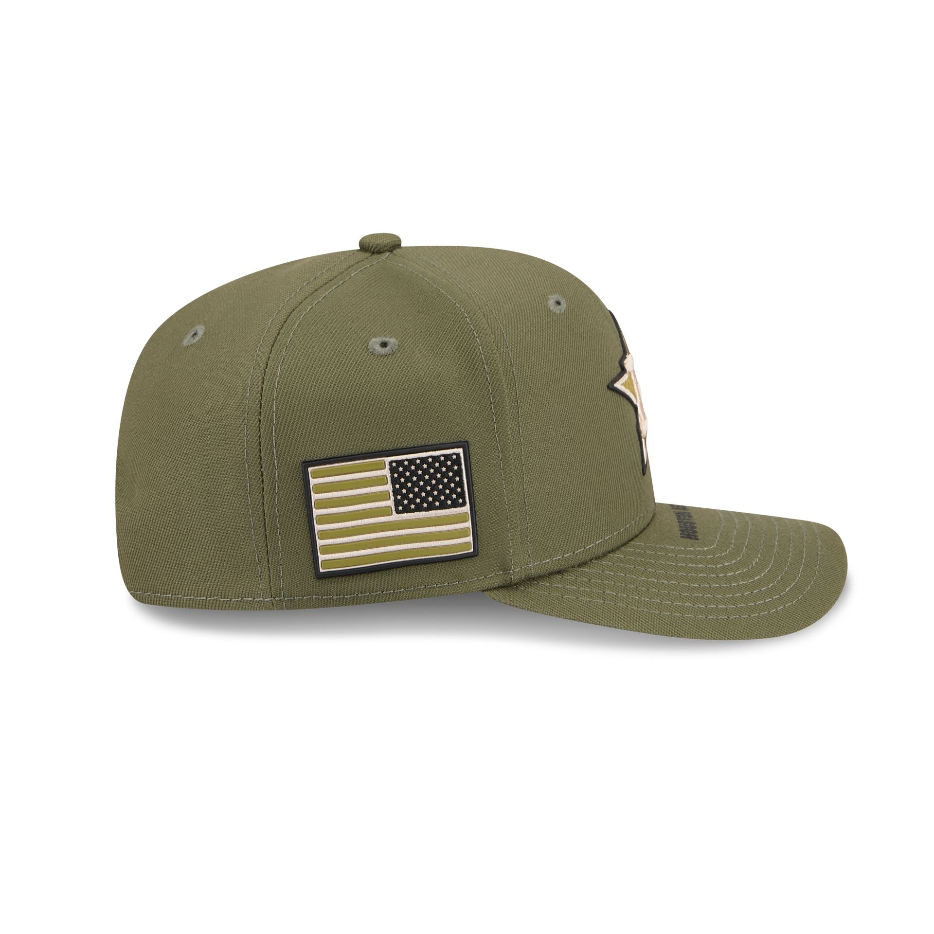 Houston Astros Armed Forces Day 2026 9SEVENTY Stretch-Snap Hat