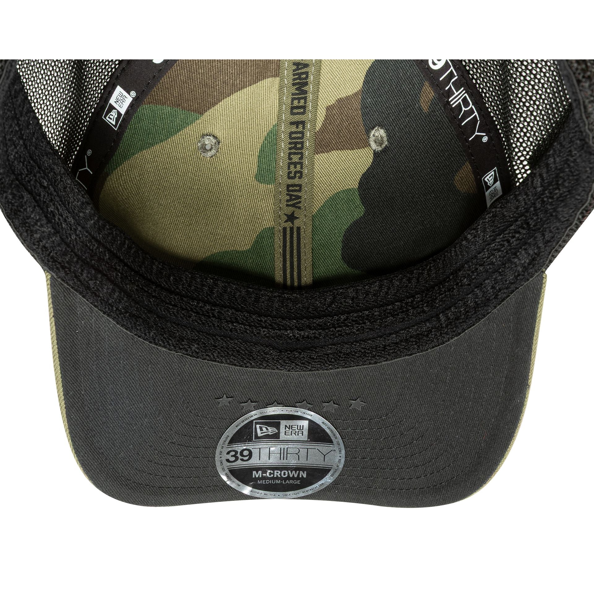 Pittsburgh Pirates Armed Forces Day 2026 39THIRTY M-Crown Stretch Fit Hat