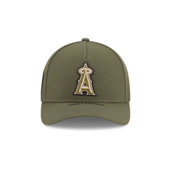 Los Angeles Angels Armed Forces Day 2026 9FORTY M-Crown A-Frame Snapback Hat