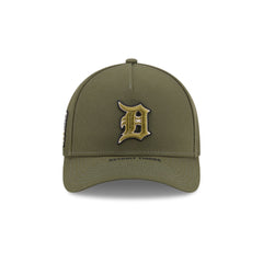 Detroit Tigers Armed Forces Day 2026 9FORTY M-Crown A-Frame Snapback Hat