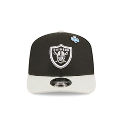 Las Vegas Raiders 2026 Draft 9SEVENTY Stretch-Snap Hat