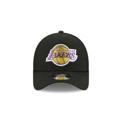 Los Angeles Lakers 2026 Draft Black 9FORTY A-Frame Snapback Hat