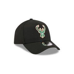 Milwaukee Bucks 2026 Draft Black 9FORTY A-Frame Snapback Hat