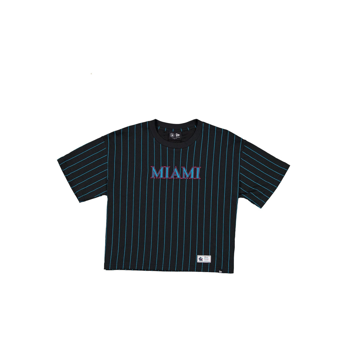 Miami Marlins 2026 City Connect Pinstripe Women's T-Shirt