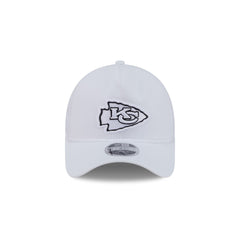 Kansas City Chiefs White 9FORTY APEX Snapback Hat