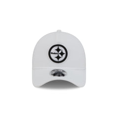 Pittsburgh Steelers White 9FORTY APEX Snapback Hat