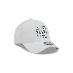 Notre Dame Fighting Irish White 9FORTY APEX Snapback Hat
