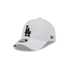 Los Angeles Dodgers White 9FORTY APEX Snapback Hat