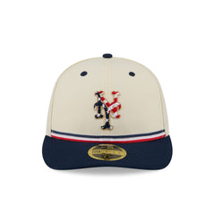 New York Mets Independence Day 2026 Low Profile 59FIFTY Fitted Hat