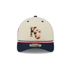 Kansas City Royals Independence Day 2026 9FORTY M-Crown Snapback Hat