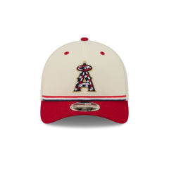 Los Angeles Angels Independence Day 2026 9FORTY M-Crown Snapback Hat