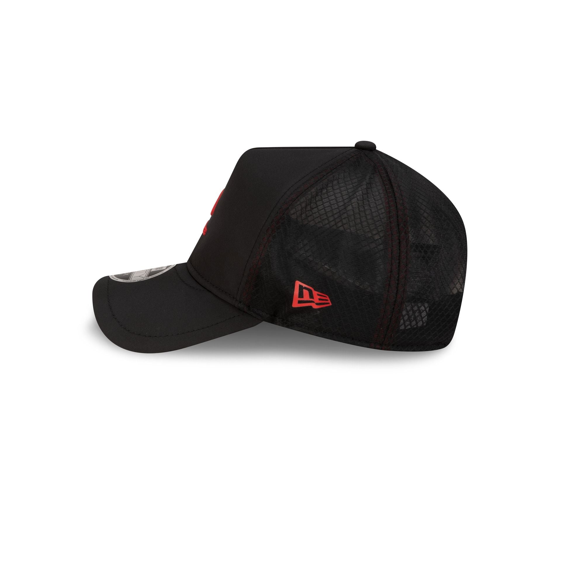 New Era Cap Black 9FORTY APEX Trucker Hat