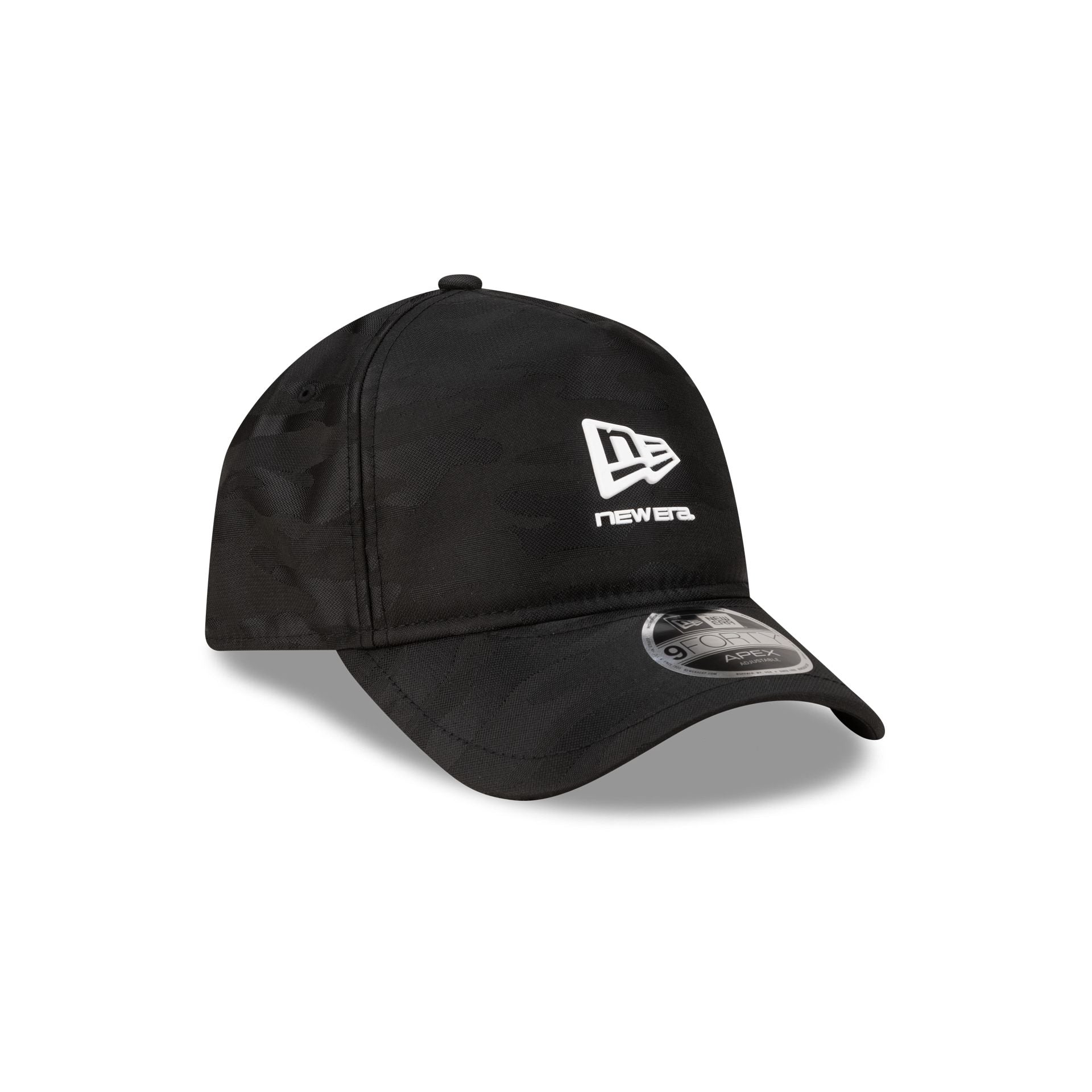 New Era Cap Reflective Camo Black 9FORTY APEX Snapback Hat