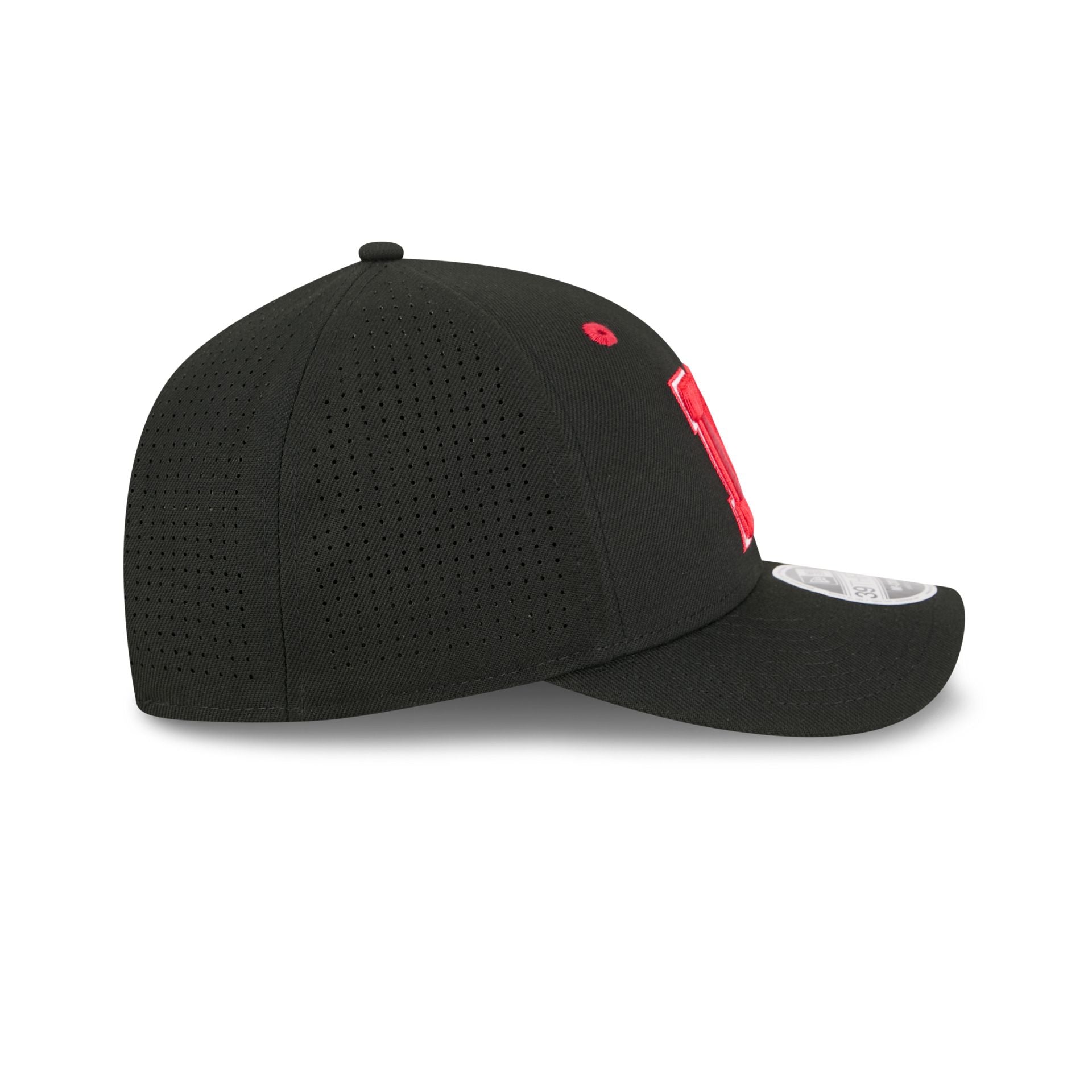 New Era x adidas Nebraska Cornhuskers Black 9FORTY M-Crown Snapback Hat