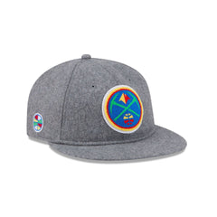Denver Nuggets Chenille Woven Retro Crown 9FIFTY Adjustable Hat