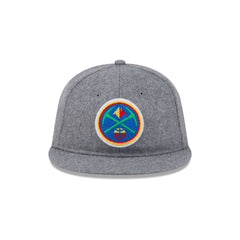 Denver Nuggets Chenille Woven Retro Crown 9FIFTY Adjustable Hat