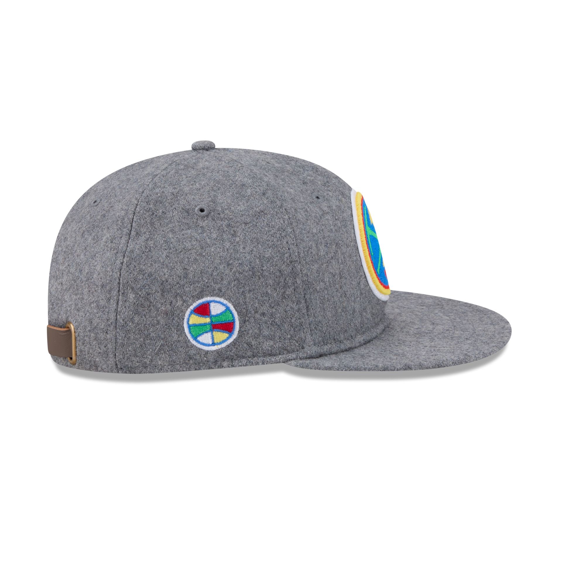 Denver Nuggets Chenille Woven Retro Crown 9FIFTY Adjustable Hat