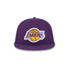 Los Angeles Lakers Chenille Woven Retro Crown 9FIFTY Adjustable Hat