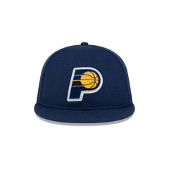 Indiana Pacers Chenille Woven Retro Crown 9FIFTY Adjustable Hat