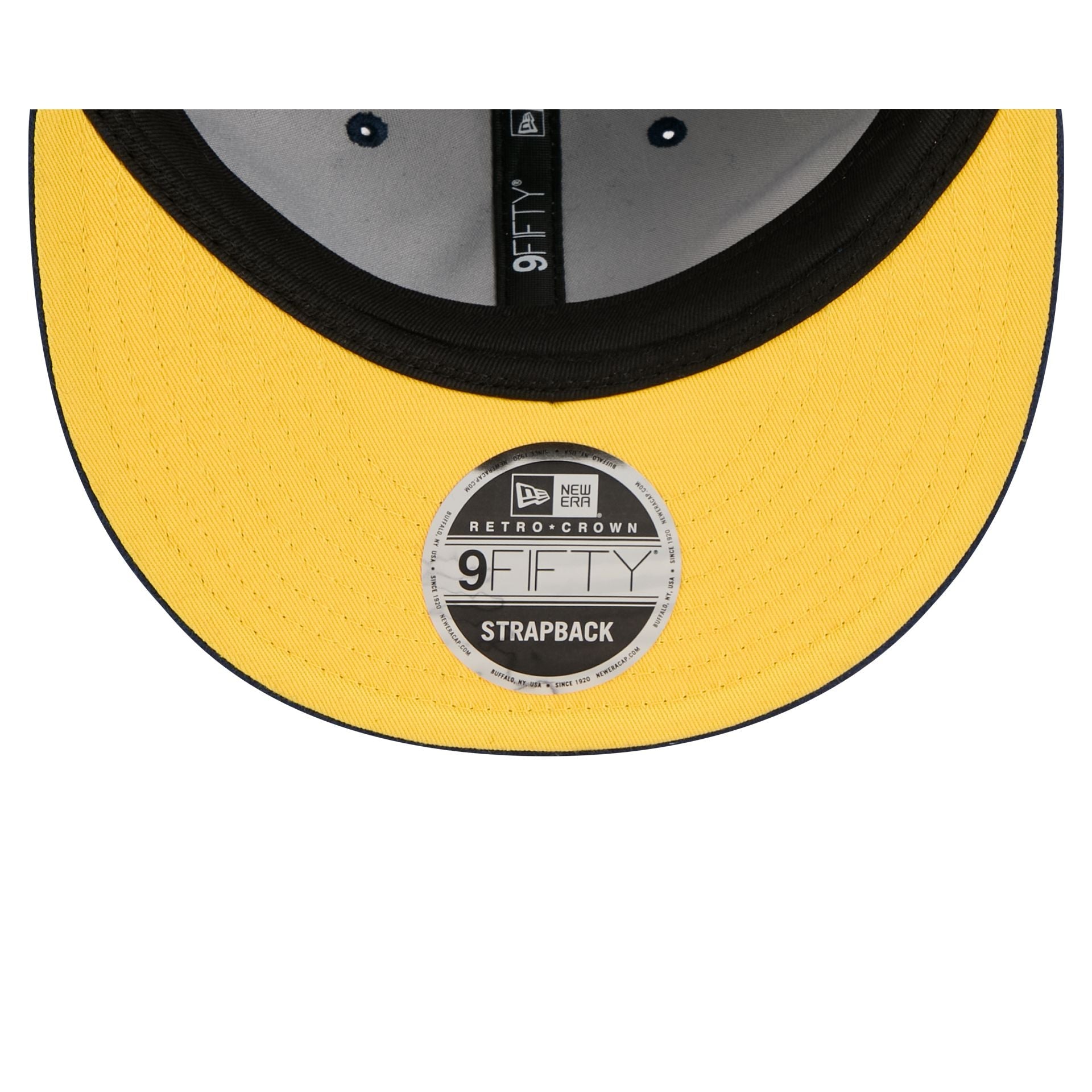 Indiana Pacers Chenille Woven Retro Crown 9FIFTY Adjustable Hat