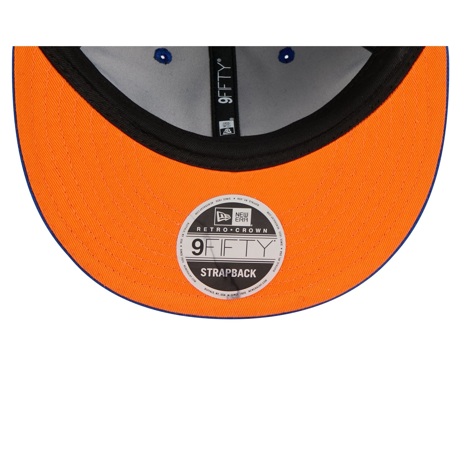 New York Knicks Chenille Woven Retro Crown 9FIFTY Adjustable Hat