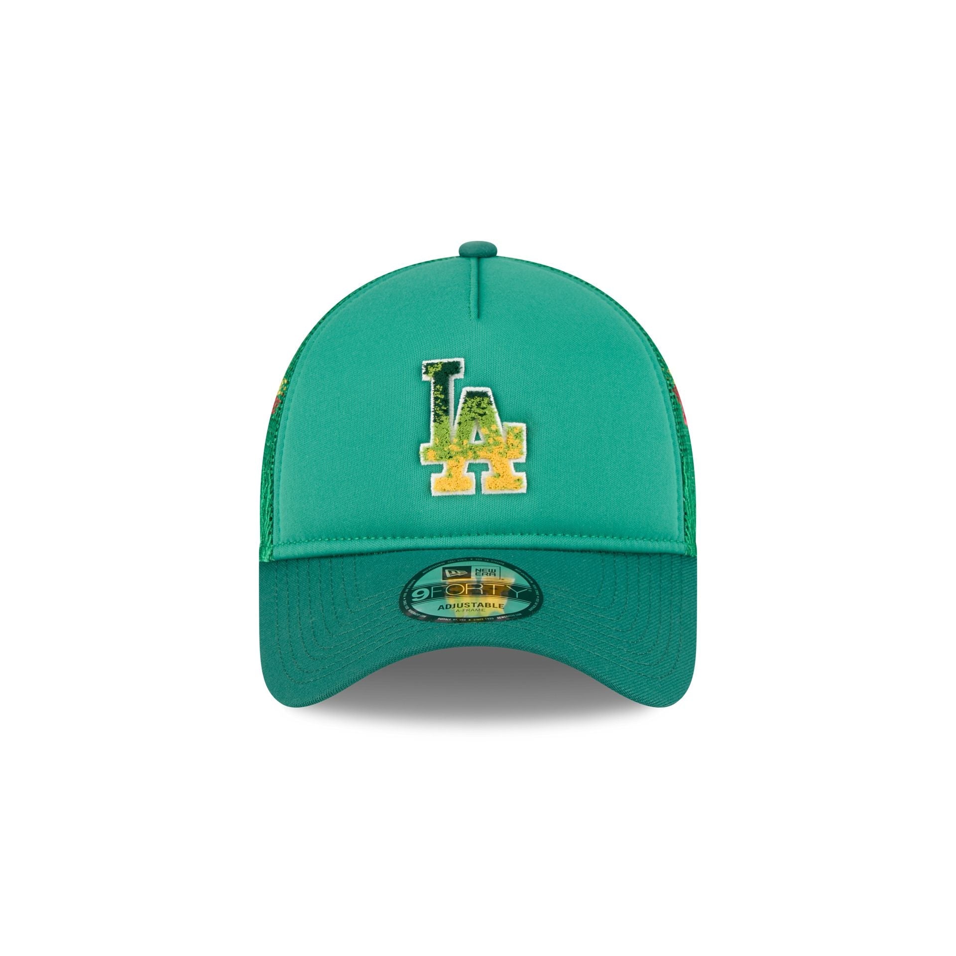 Los Angeles Dodgers Gradient Logo 9FORTY A-Frame Trucker Hat