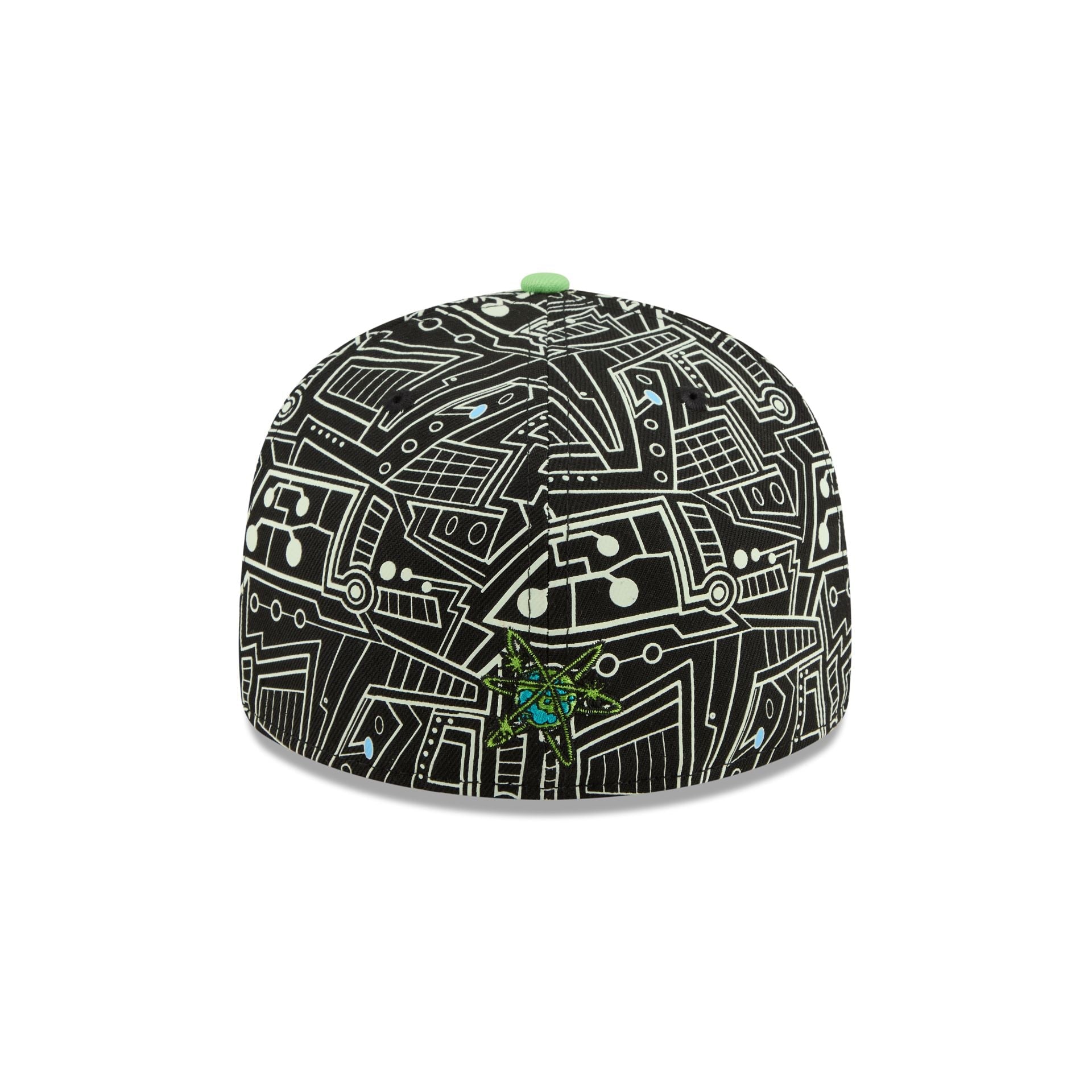 Dexter's Laboratory Glow-in-the-Dark Visor 59FIFTY Fitted Hat