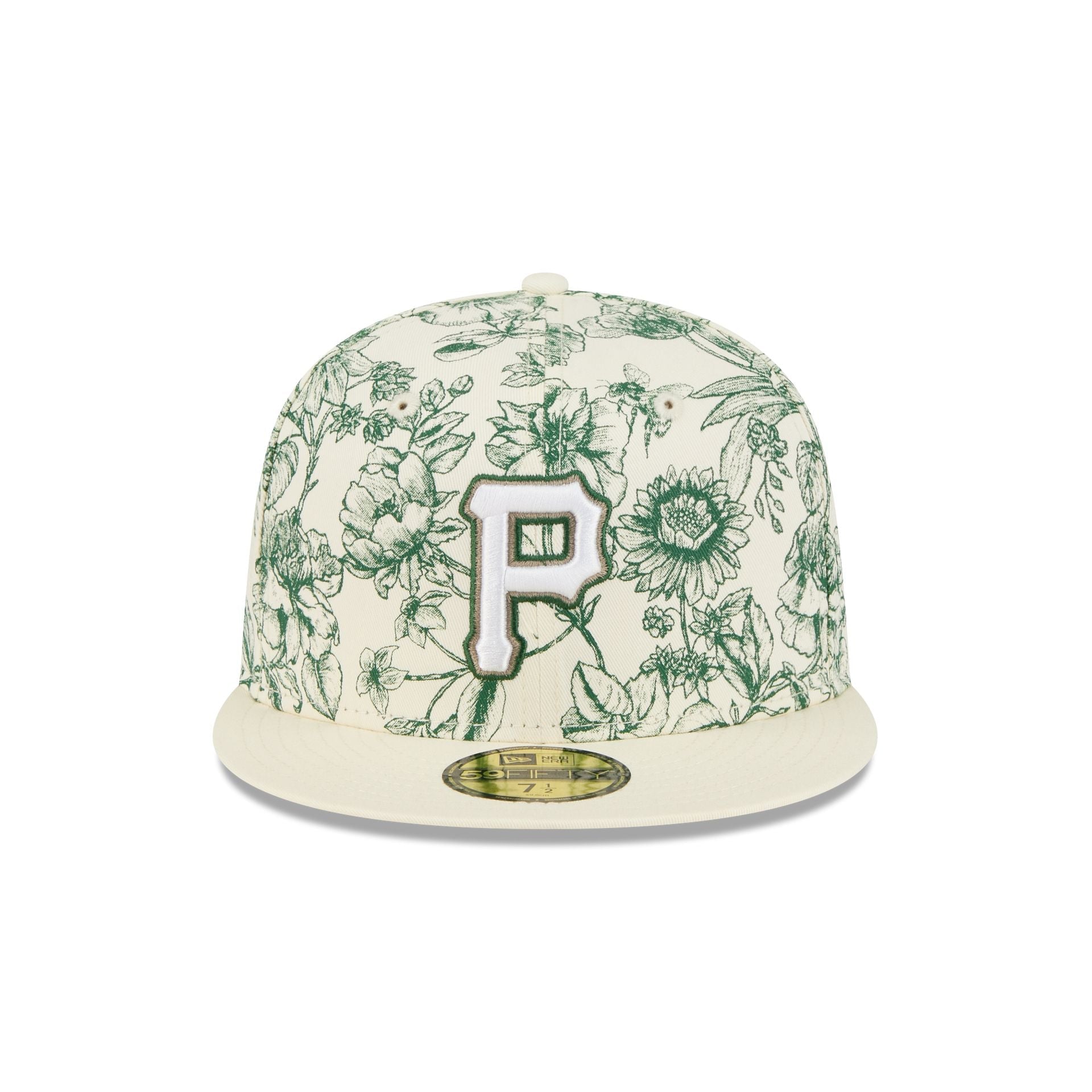 Pittsburgh Pirates Spring Floral 59FIFTY Fitted Hat