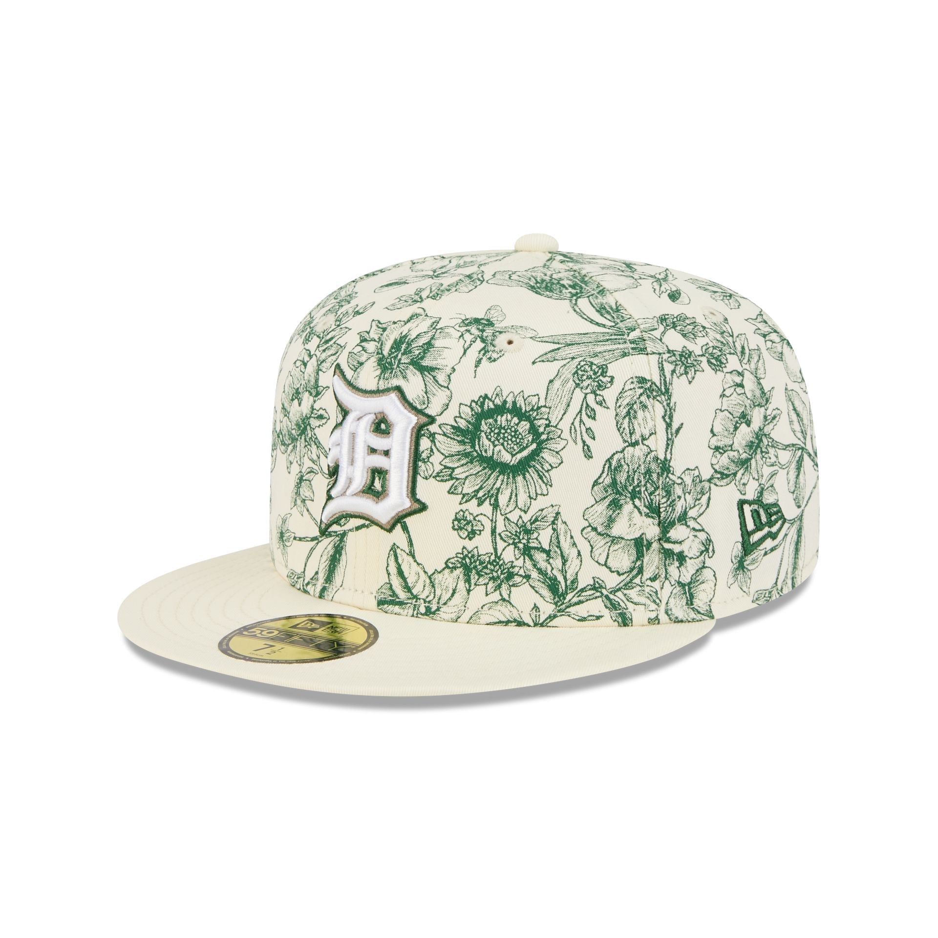 Detroit Tigers Spring Floral 59FIFTY Fitted Hat