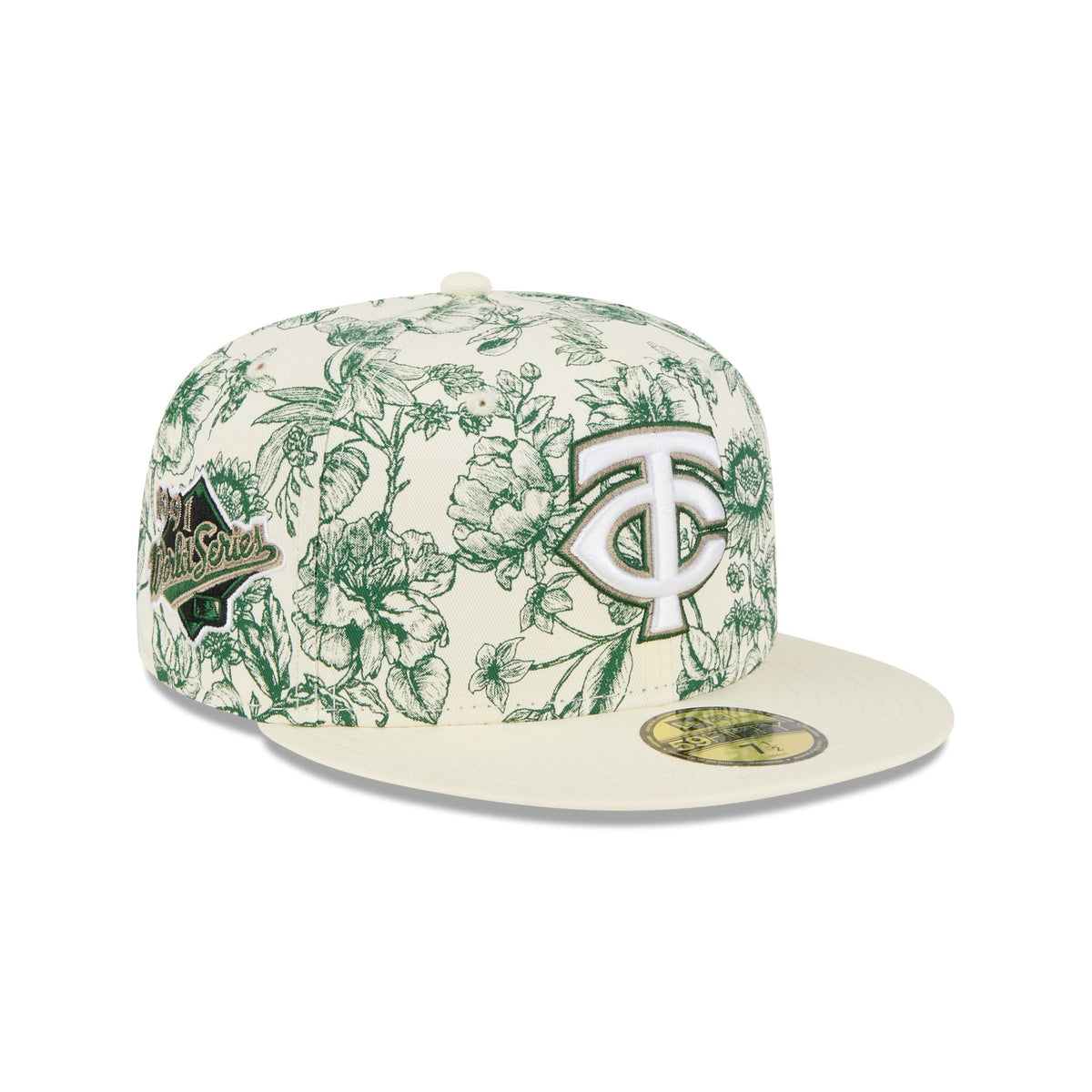 Minnesota Twins Spring Floral 59FIFTY Fitted Hat