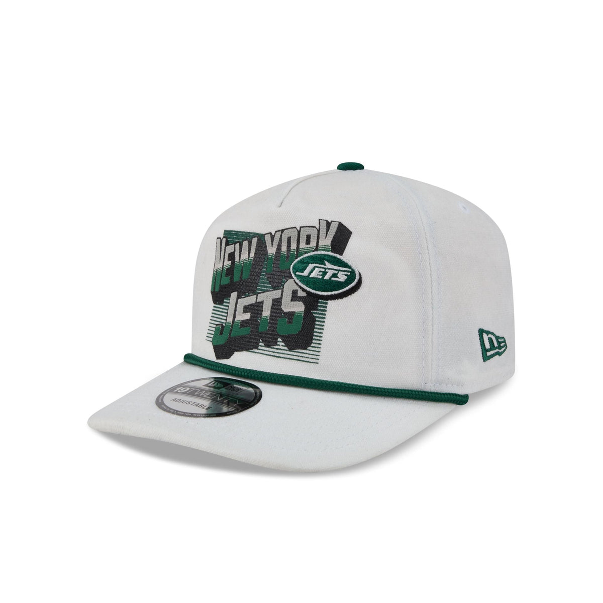 New York Jets Duck Cloth 19TWENTY Adjustable Hat