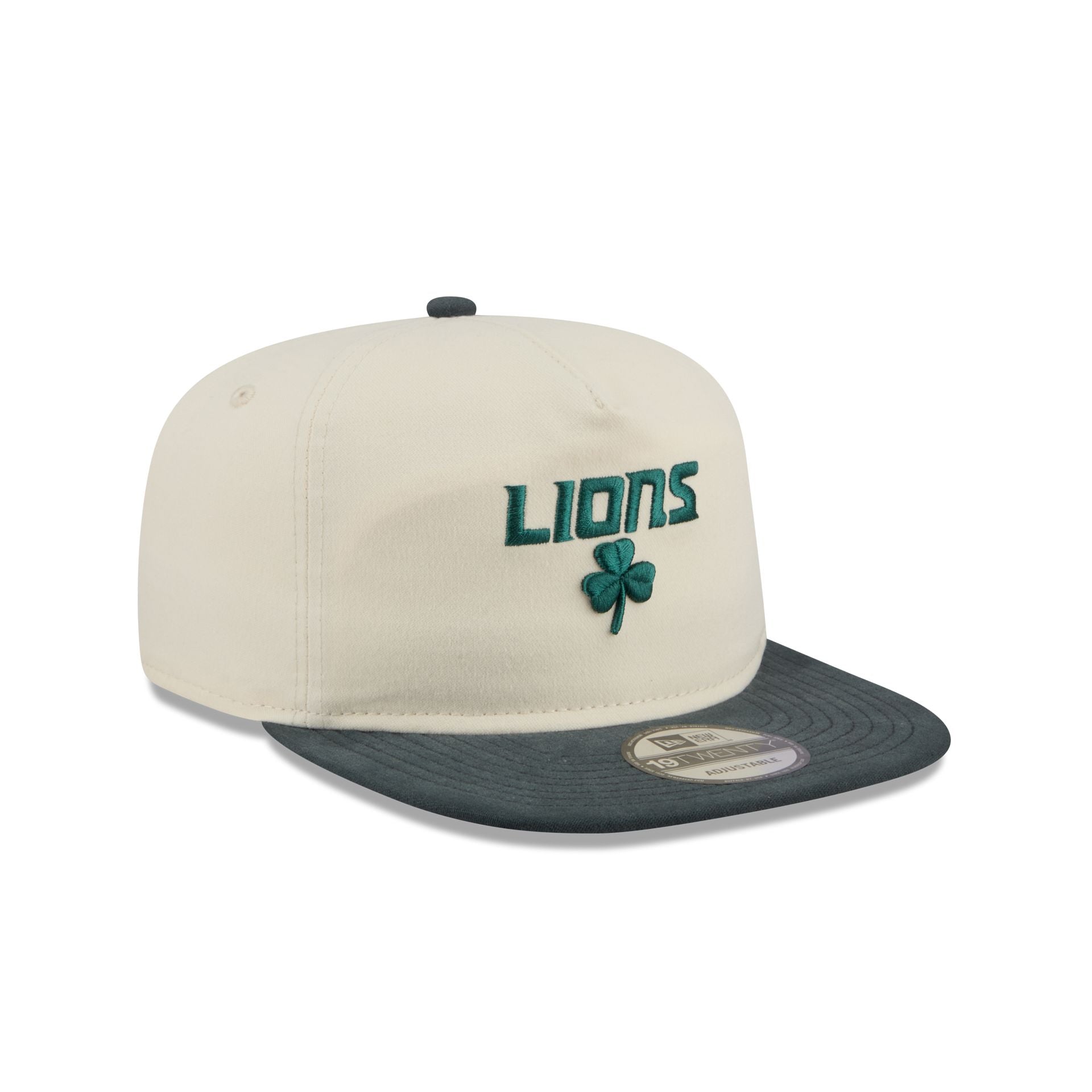 Detroit Lions Metallic Logo 19TWENTY Adjustable Hat