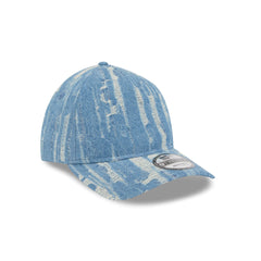 New Era Cap Bronze Tier Frayed Denim 9TWENTY A-Frame Adjustable Hat