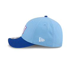 New Era x adidas Kansas Jayhawks Sky Blue 9FORTY M-Crown Snapback Hat