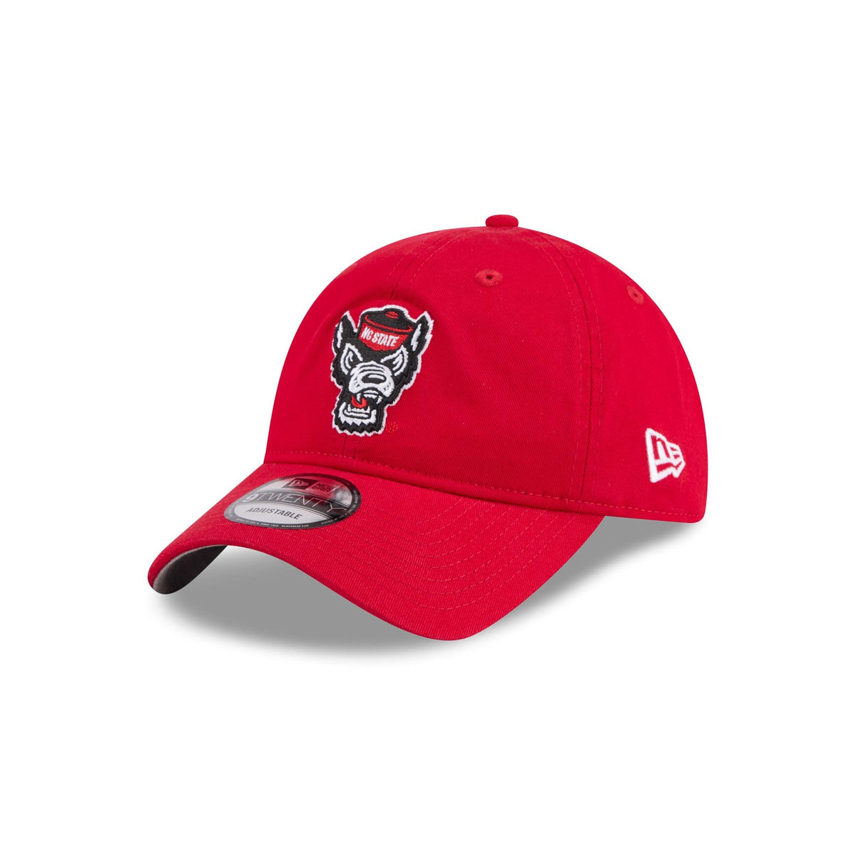 New Era x adidas NC State Wolfpack Scarlet 9TWENTY Adjustable Hat