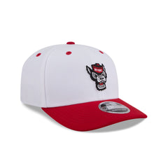 New Era x adidas NC State Wolfpack White 9SEVENTY Stretch-Snap Hat