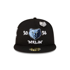 Memphis Grizzlies 2026 Berlin Game 59FIFTY Fitted Hat
