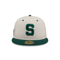 Michigan State Spartans Collegiate Two-Tone Chrome 59FIFTY Fitted Hat