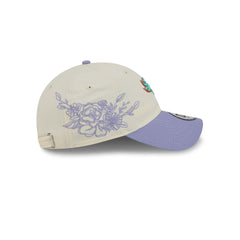 Denver Broncos Lavender Flowers Casual Classic Adjustable Hat