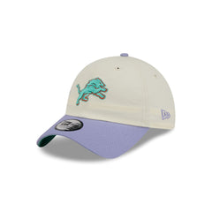 Detroit Lions Lavender Flowers Casual Classic Adjustable Hat