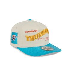 Oklahoma City Thunder Conference Script Chrome White 19TWENTY Adjustable Hat