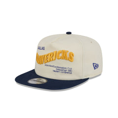 Dallas Mavericks Conference Script Chrome White 19TWENTY Adjustable Hat