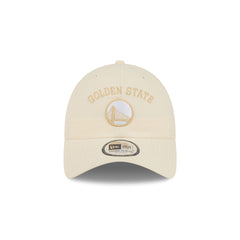 Golden State Warriors Team Logo Cream Casual Classic Adjustable Hat