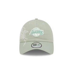 Los Angeles Lakers Stitched Flowers Casual Classic Adjustable Hat