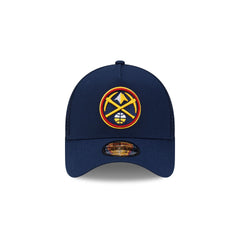 Denver Nuggets Side Script 9FORTY A-Frame Trucker Hat