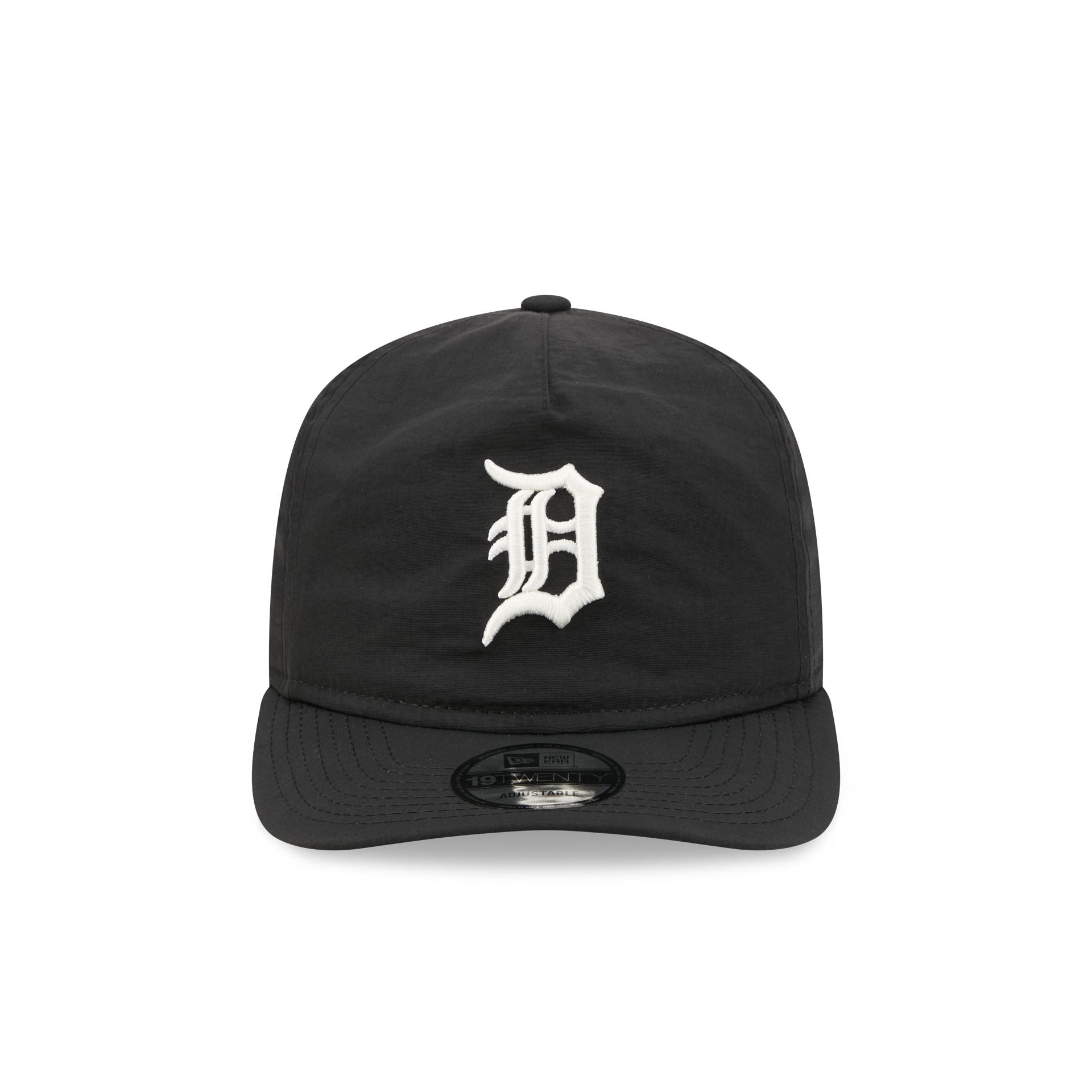 Detroit Tigers Black Nylon 19TWENTY Adjustable Hat